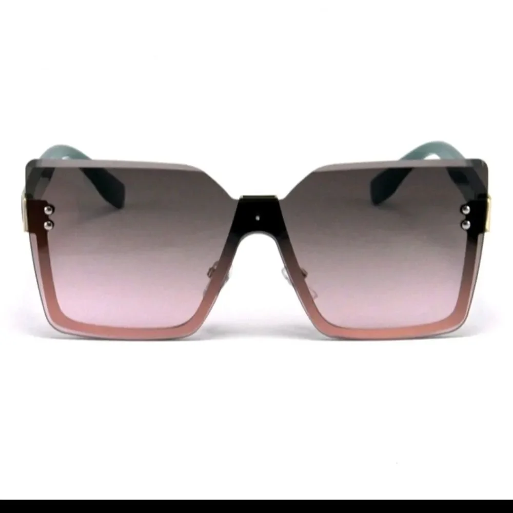 Fashionable Rimless Metal Frame Glasses